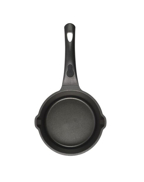 Casserole induction noire - 20.7x38x8.9 cm