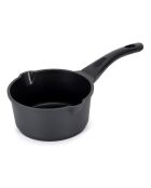 Casserole induction noire - 20.7x38x8.9 cm