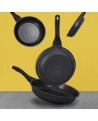 Poêle induction noire - 39.1x21 cm
