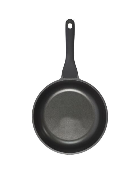 Poêle induction noire - 39.1x21 cm