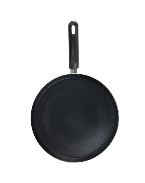 Coffret crépière induction avec ustensiles noir/blanc - 44.5x28.5 cm