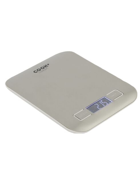 Balance électronique en inox grise - 5kg