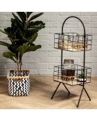 Bocal Mirage transparent - 12x12x20 cm
