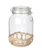 Bocal Mirage transparent - 12x12x20 cm