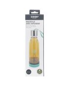 Bouteille de transport avec infuseur à thé coloris aléatoire vert, rose ou bleu - 50 cl