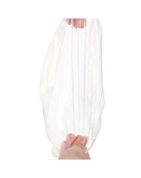 3 Couvercles flexibles transparents - D.20.5 cm
