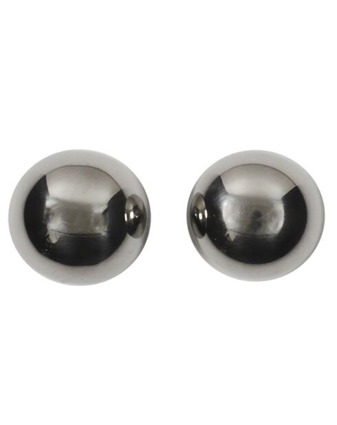 2 graue Eiswürfelkugeln - 2,54 cm