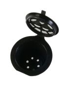 3 Capsules reutilisables compatible Nespresso noir/blanc - 4x3.8x3 cm