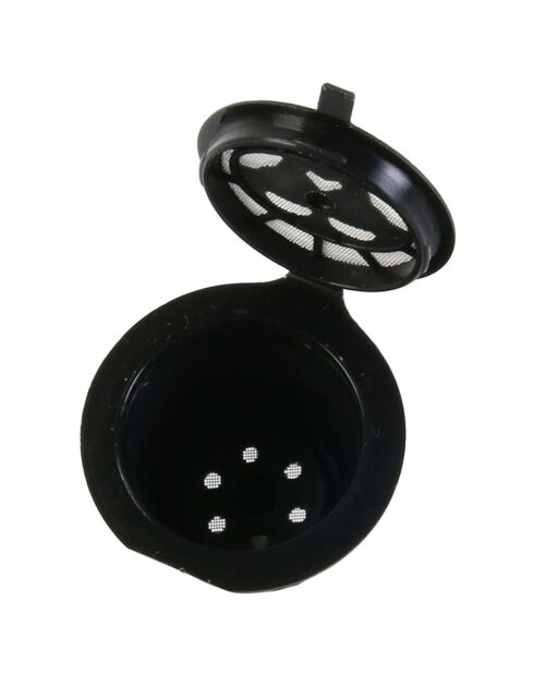 3 Capsules reutilisables compatible Nespresso noir/blanc - 4x3.8x3 cm