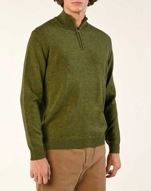 Pull en Laine mélangée Abes kaki