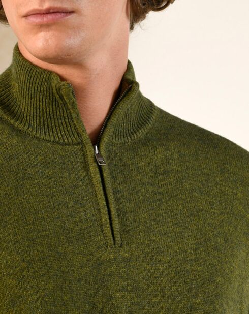 Pull en Laine mélangée Abes kaki