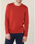 Pull en Coton & Laine Adelin cerise