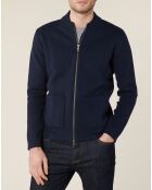 Gilet zippé Aristote marine
