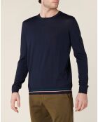 Pull 100% Laine Augustin marine
