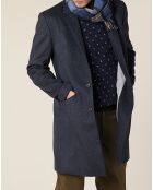 Manteau en Laine mélangée Tytry marine