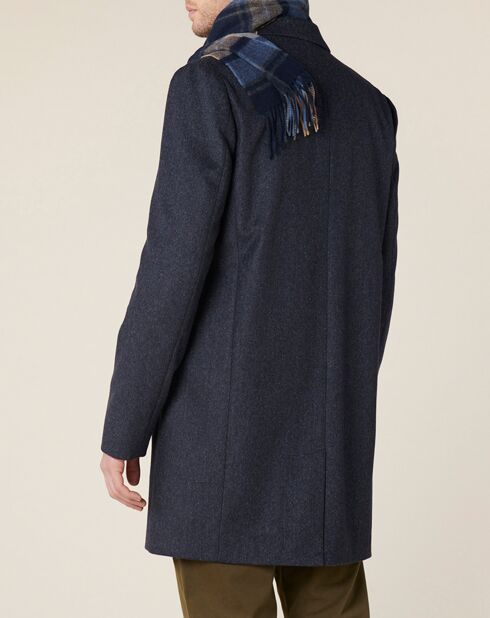 Manteau en Laine mélangée Tytry marine