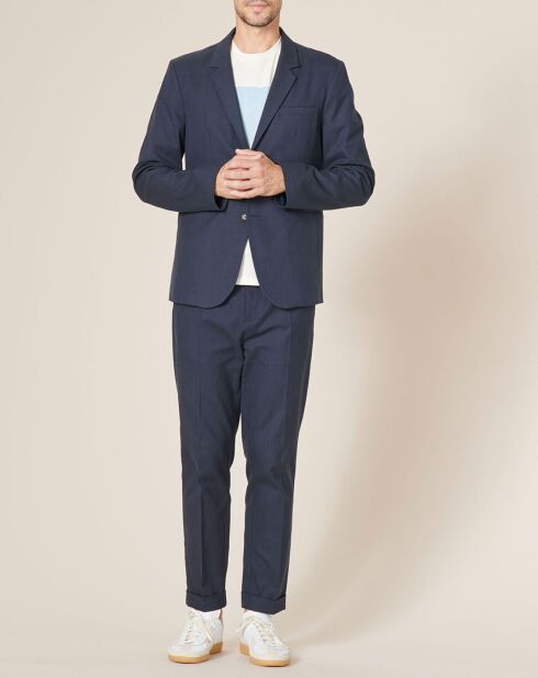 Pantalon chino Bremont marine