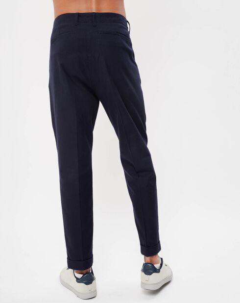 Pantalon Diren bleu marine