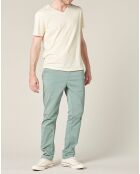 Pantalon slim Evrard sauge