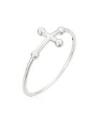 Bague Faith or blanc