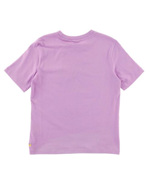 T-Shirt citron violet