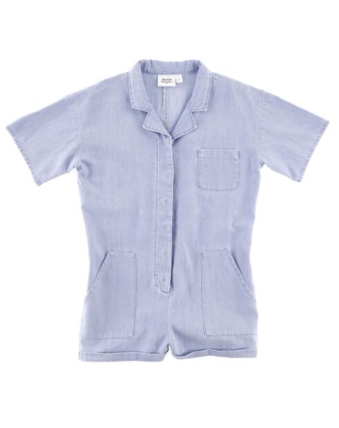 Combishort en Denim Suki indigo clair