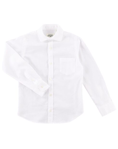 Chemise en Coton Paul blanche