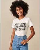 T-Shirt Covi imprimé blanc