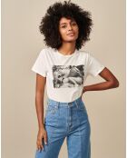 T-Shirt Covi imprimé blanc