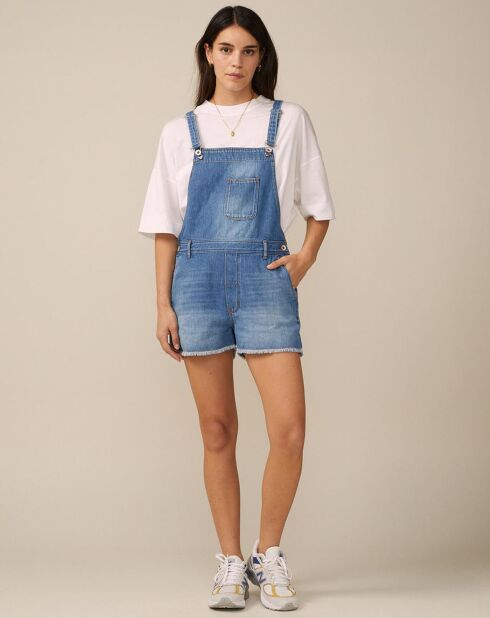 Salopette en jean Pachita bleue