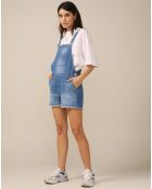 Salopette en jean Pachita bleue
