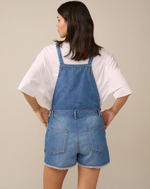 Salopette en jean Pachita bleue