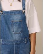 Salopette en jean Pachita bleue