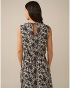 Robe Siggy imprimée noire