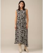 Robe Siggy imprimée noire