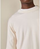 Pull 100% Laine Dillex écru