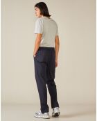 Pantalon chino Jory marine