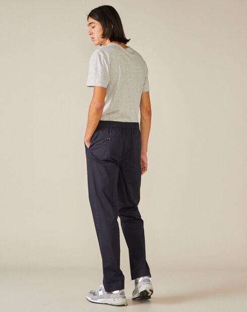 Pantalon chino Jory marine