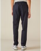 Pantalon chino Jory marine