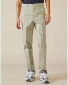Pantalon chino Sammy vert d'eau