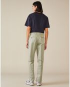 Pantalon chino Sammy vert d'eau