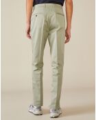 Pantalon chino Sammy vert d'eau