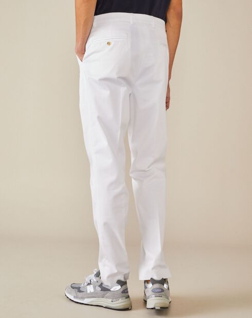 Pantalon chino Sammy blanc