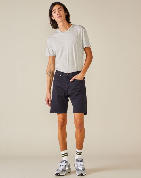 Short en jean Pedro marine