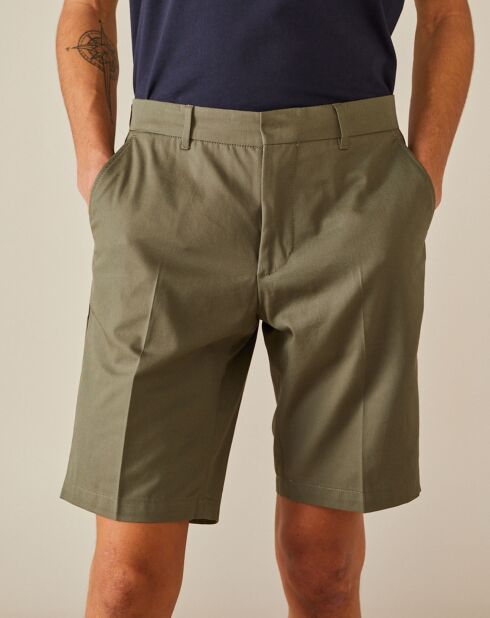 Short chino Saito kaki
