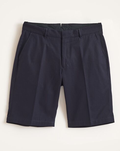 Marineblaue Chinoshorts Saito
