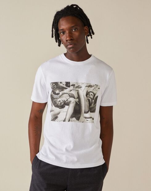 T-Shirt Vinzi photo blanc