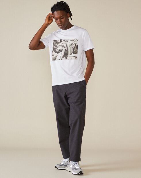 T-Shirt Vinzi photo blanc