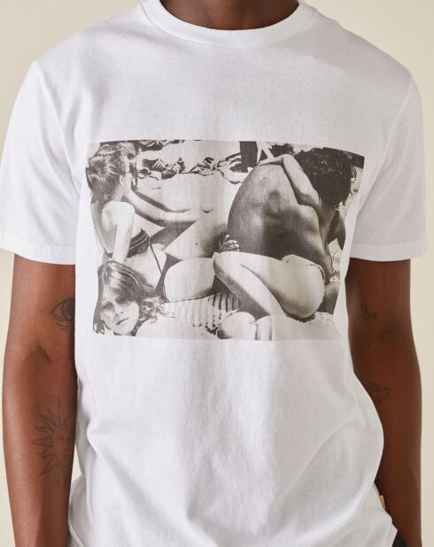 T-Shirt Vinzi photo blanc