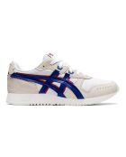 Baskets en Velours de Cuir Lyte Classic beige/blanc/rouge/bleu